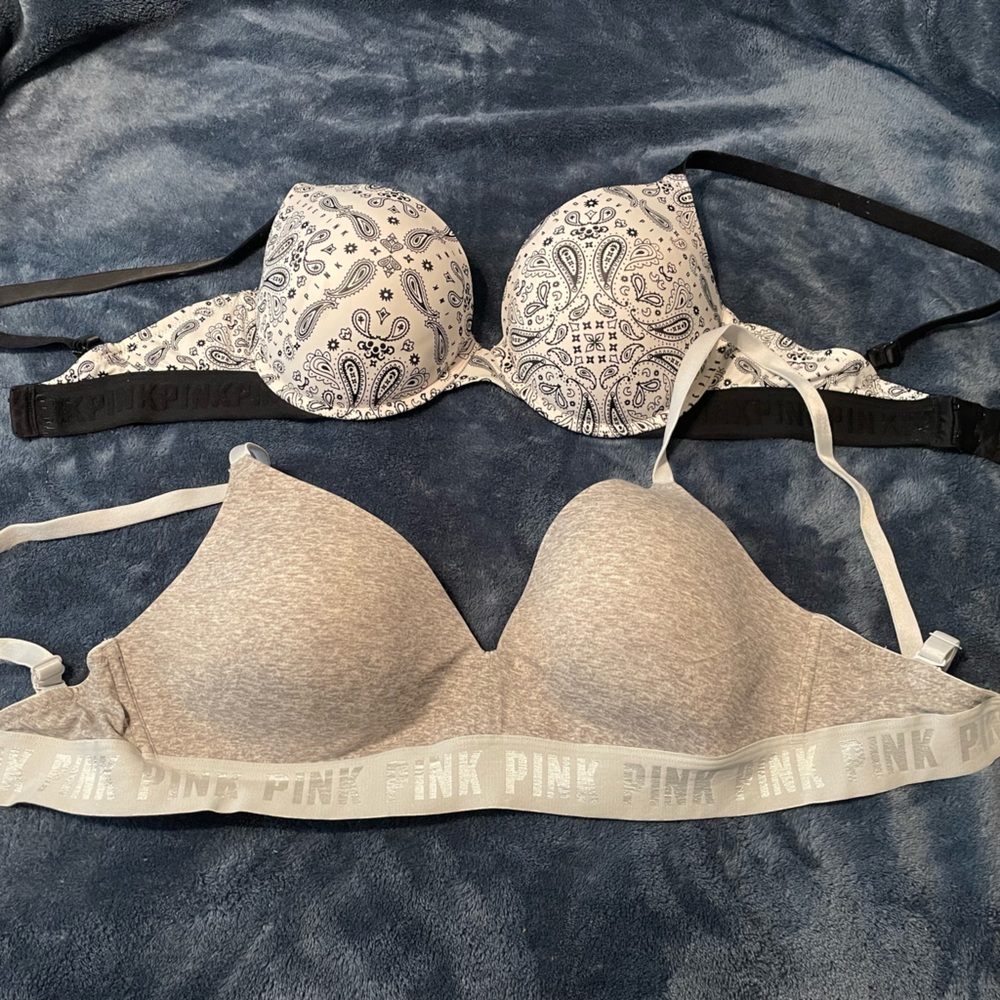 34DD Victoria’s Secret Pink bras